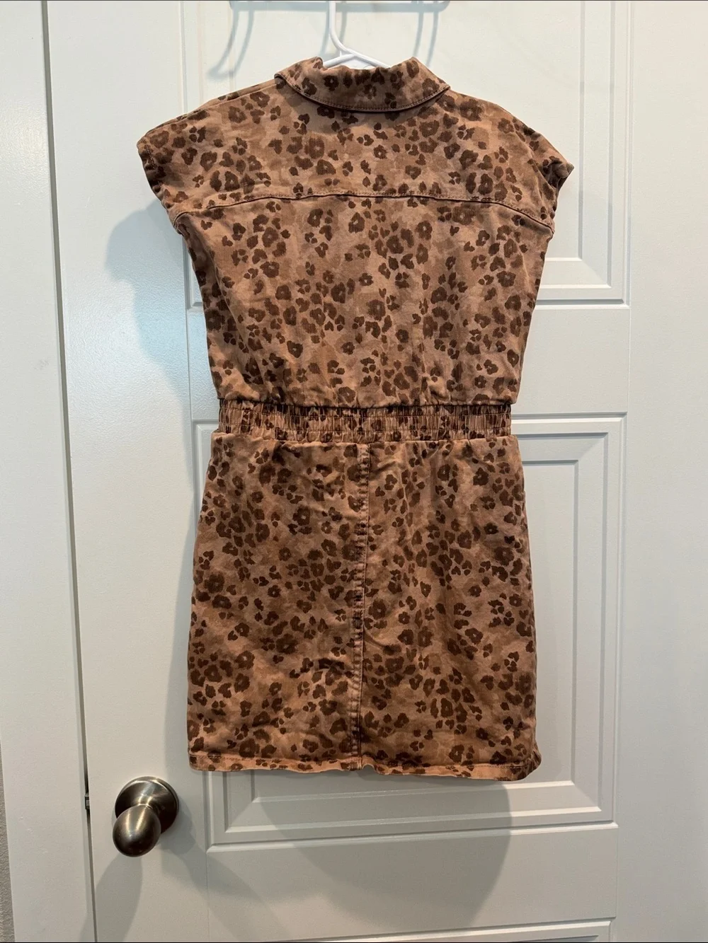 OshKosh B'gosh Brown Leopard Print Casual Kids Romper